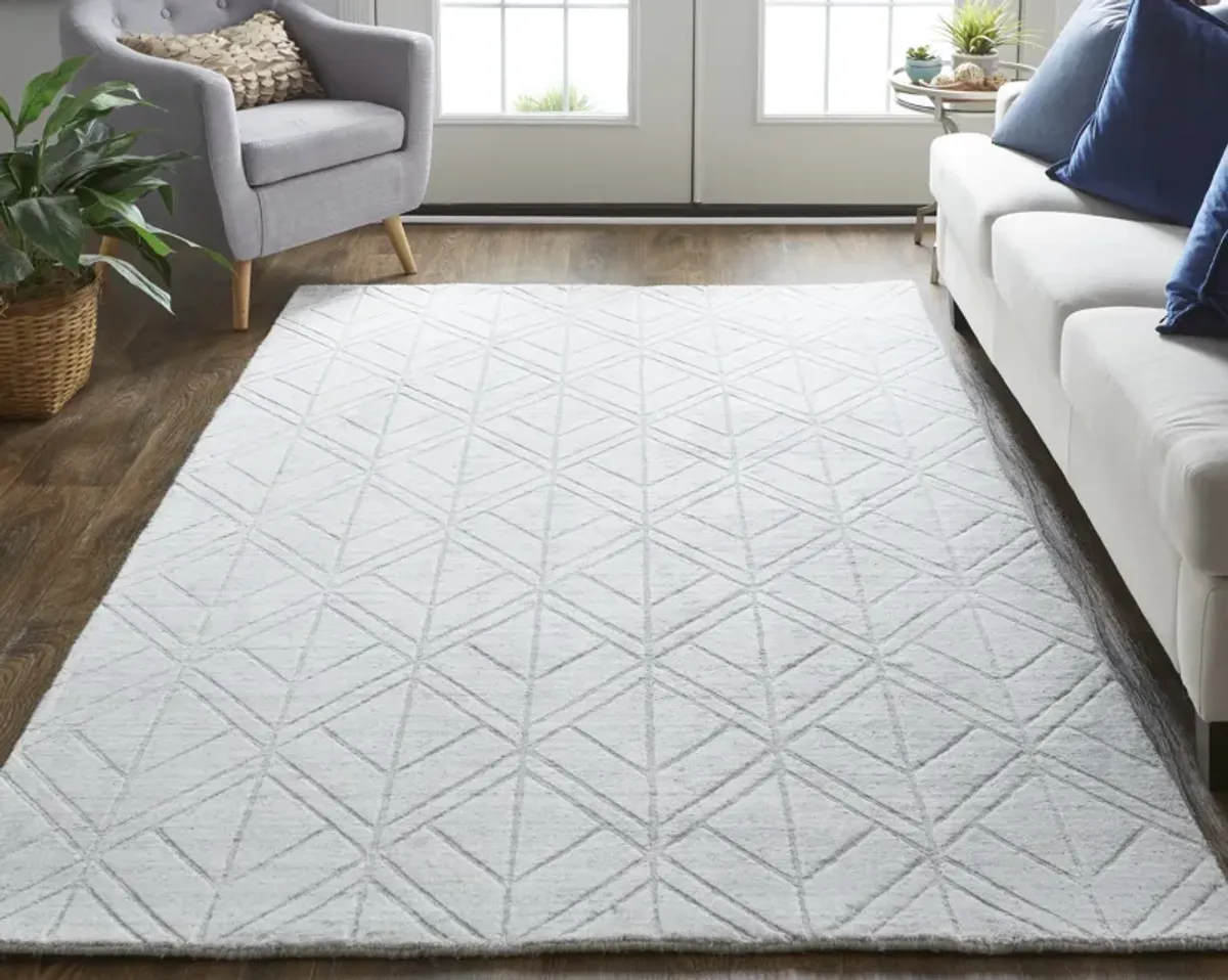 Redford 8847F White/Silver 12' x 15' Rug