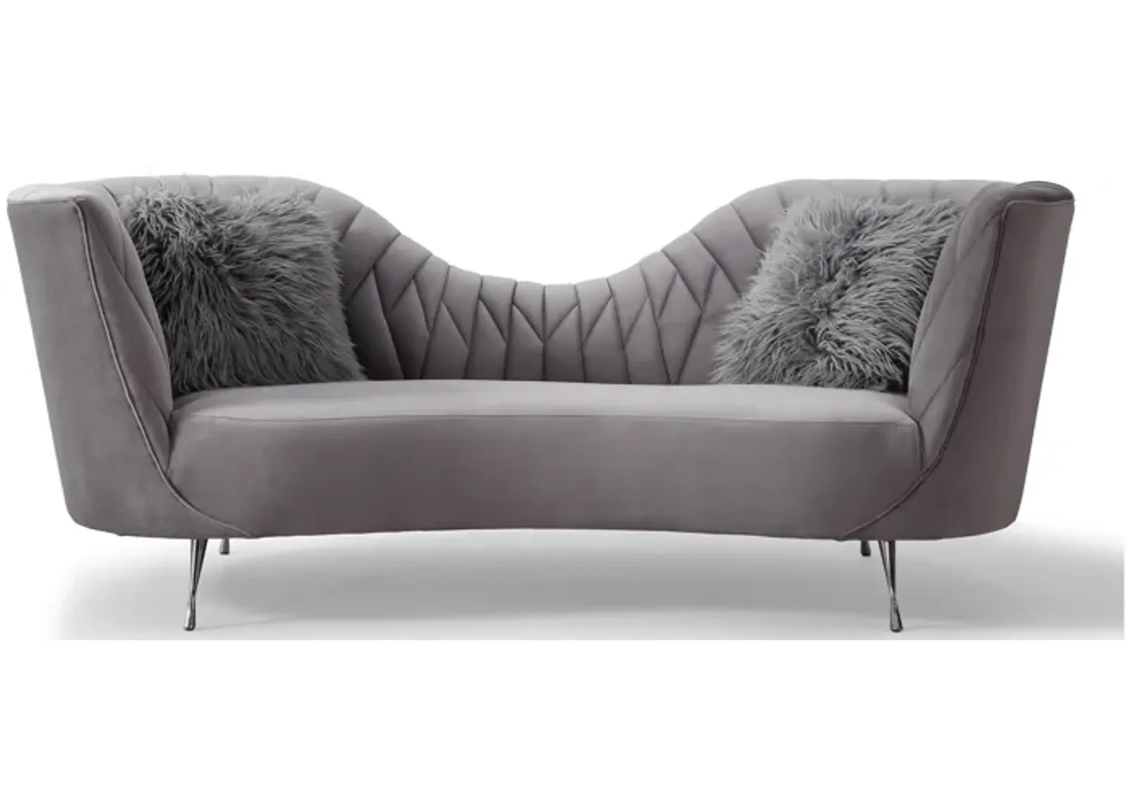 Eva Velvet Sofa