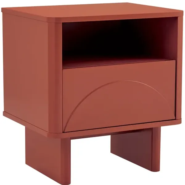 Ella Orange Nightstand