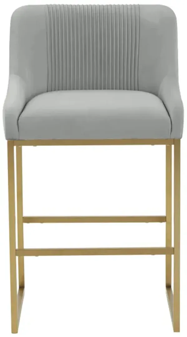 Lisa Pleated Velvet Dining Chair