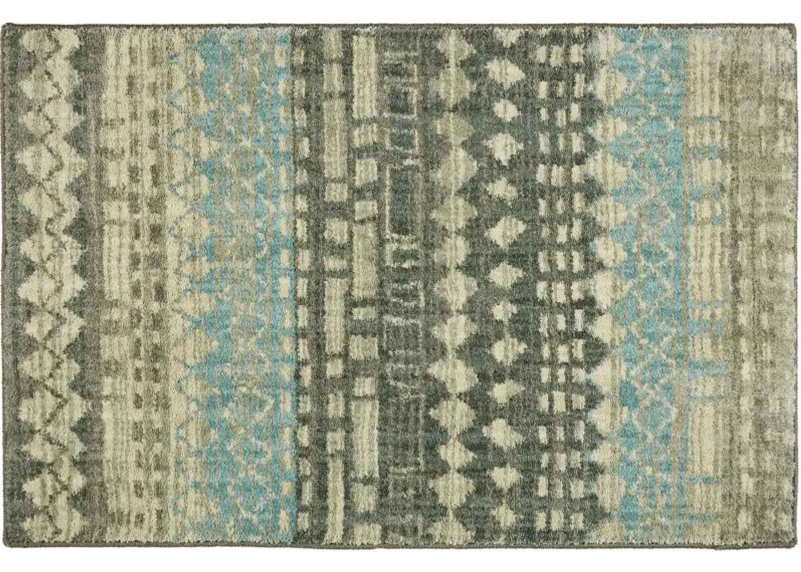 Euphoria Eddleston Ash gray 5' 3" X 7' 10" Rug