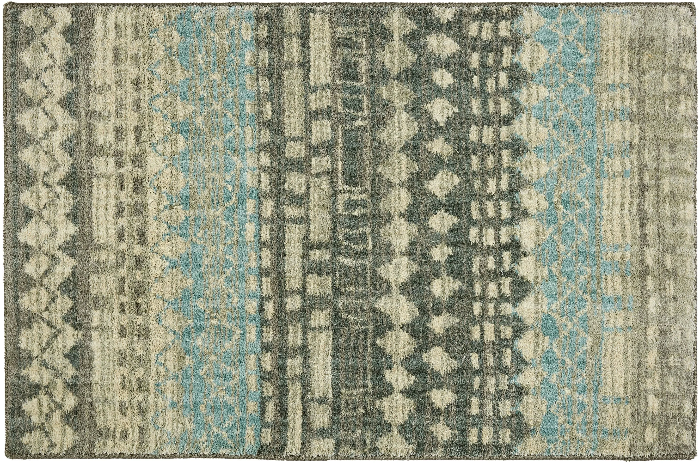 Euphoria Eddleston Ash gray 5' 3" X 7' 10" Rug