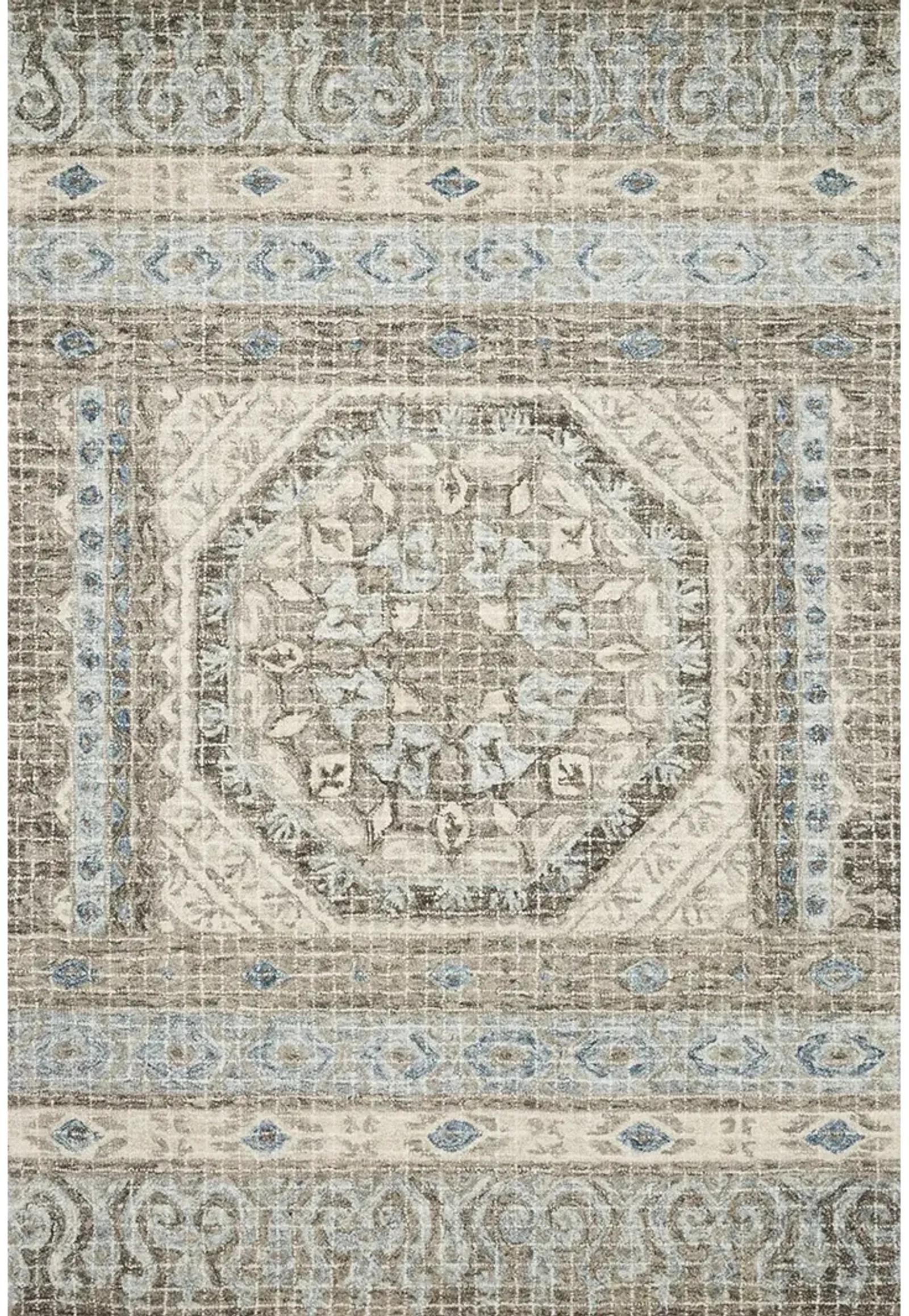 Tatum Stone/Blue 9'3" x 13' Rug