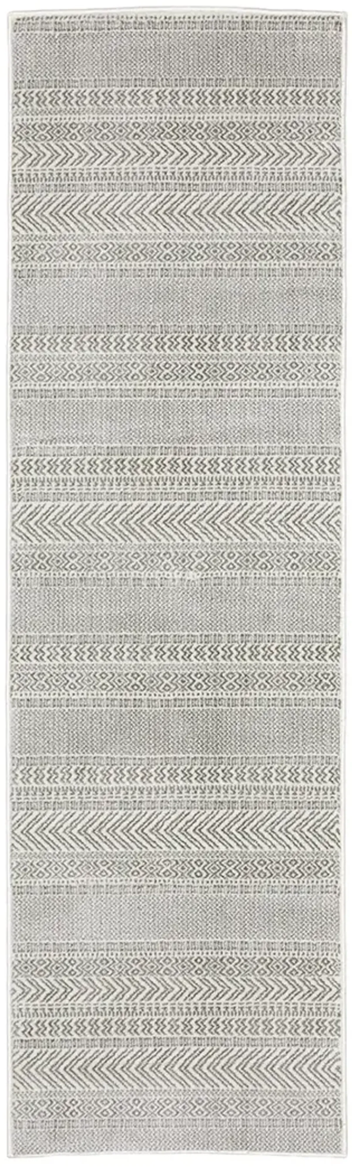 Montecito 2'3" x 7'6" White Rug