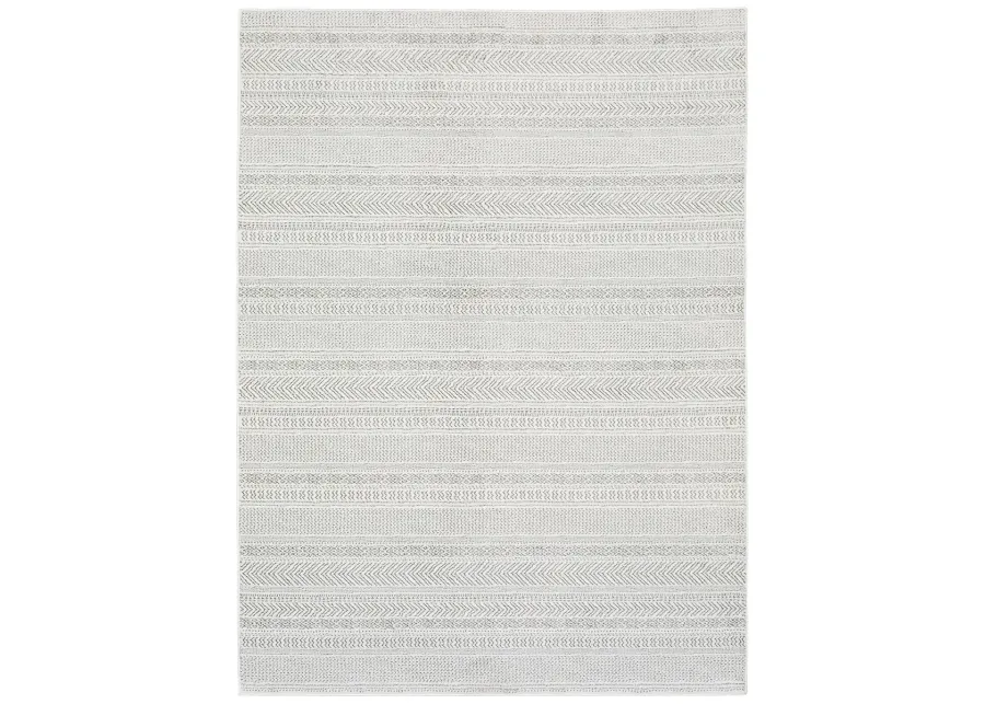 Montecito 2'3" x 7'6" White Rug