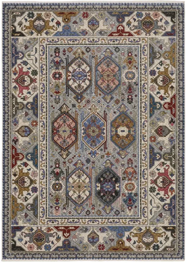 Hastings 3'10" x 5'5" Blue Rug