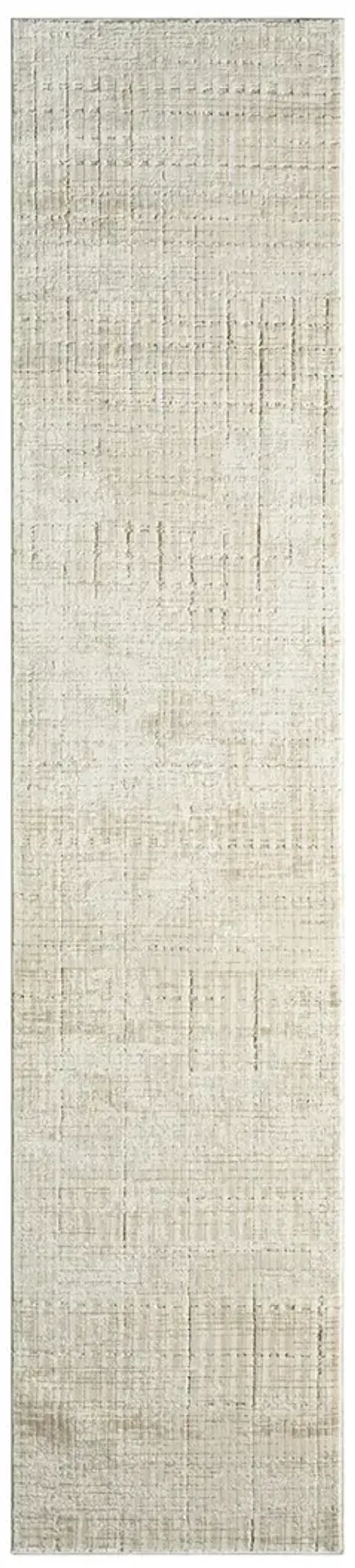 Grand Street GRN02 Ivory/Beige 2'2" x 10' Rug