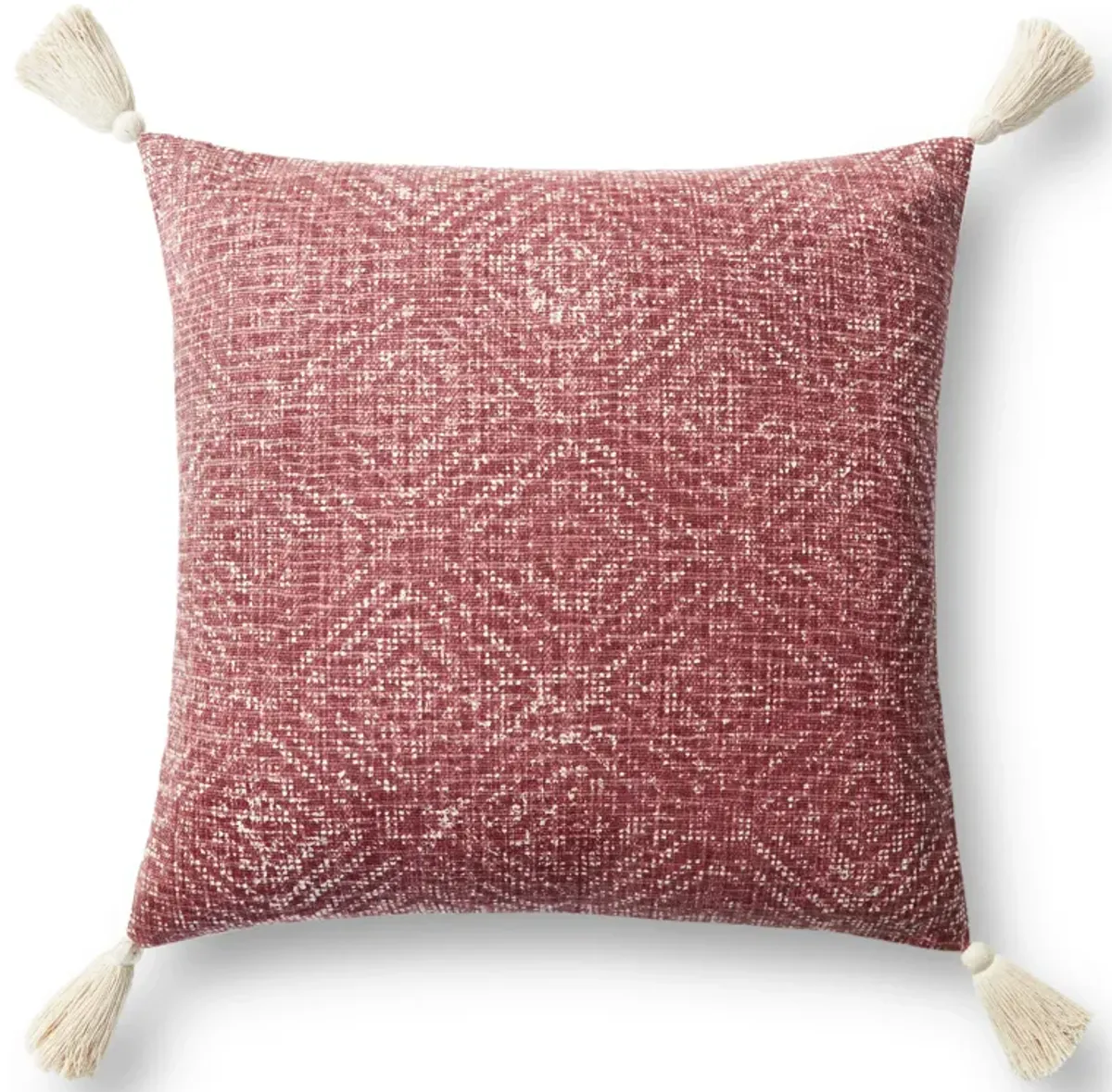 P0621 Red 22"x22" Poly Pillow