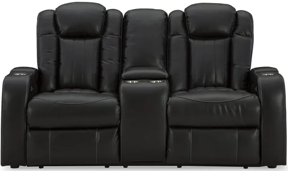 Caveman Den Power Recline Loveseat