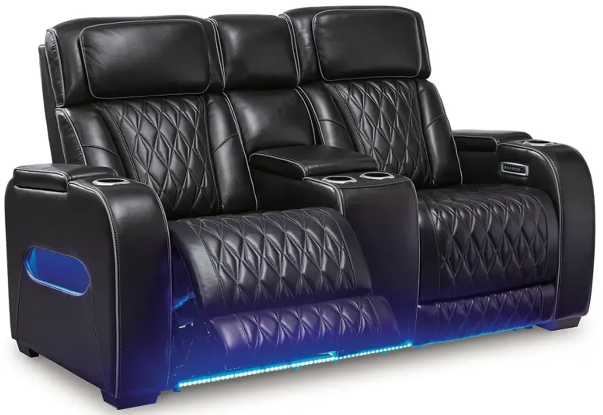 Boyington Power Reclining Loveseat with Console