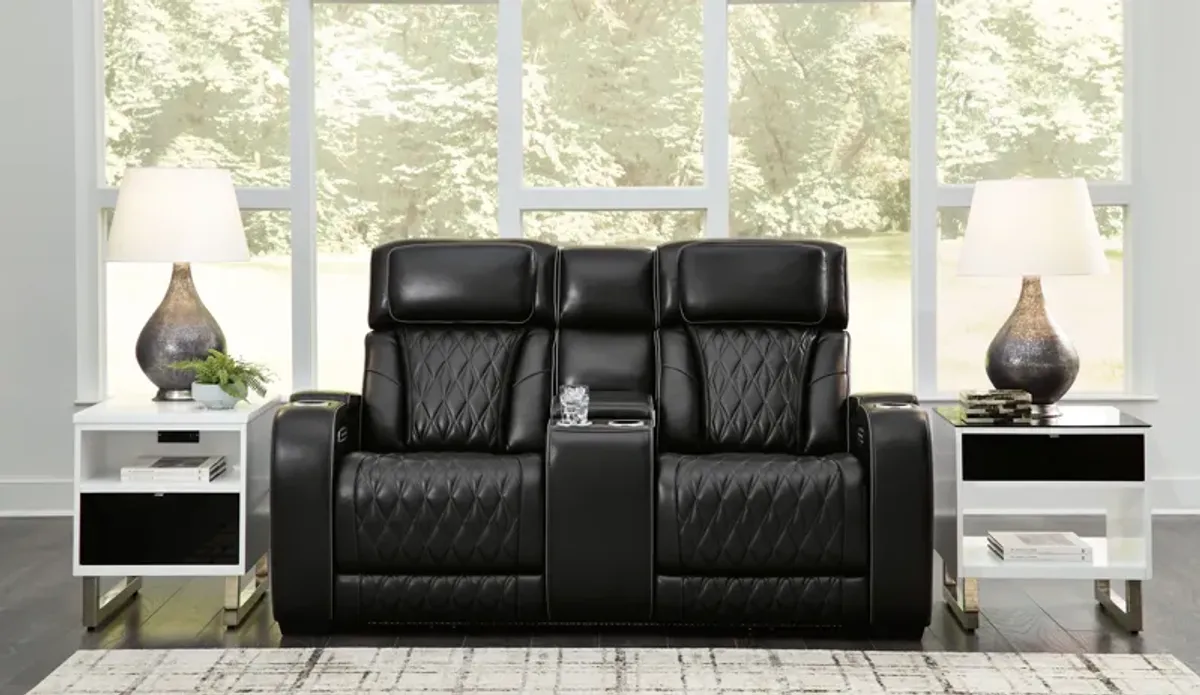 Boyington Power Reclining Loveseat with Console