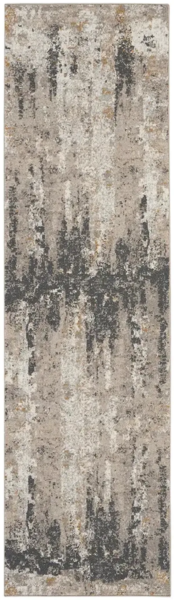 Tangra TNR05 Cream/Gray 2'2" x 7'6" Rug