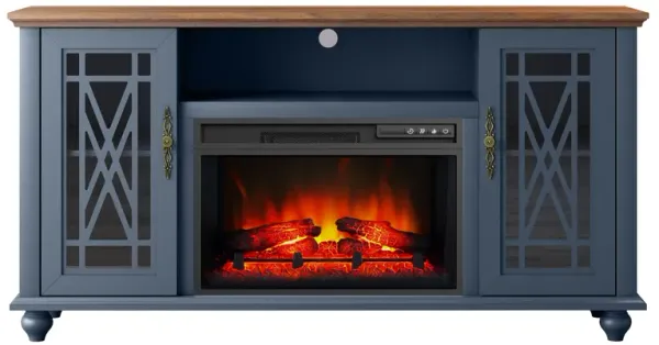 FESTIVO Elegant 61" TV Stand with Fireplace