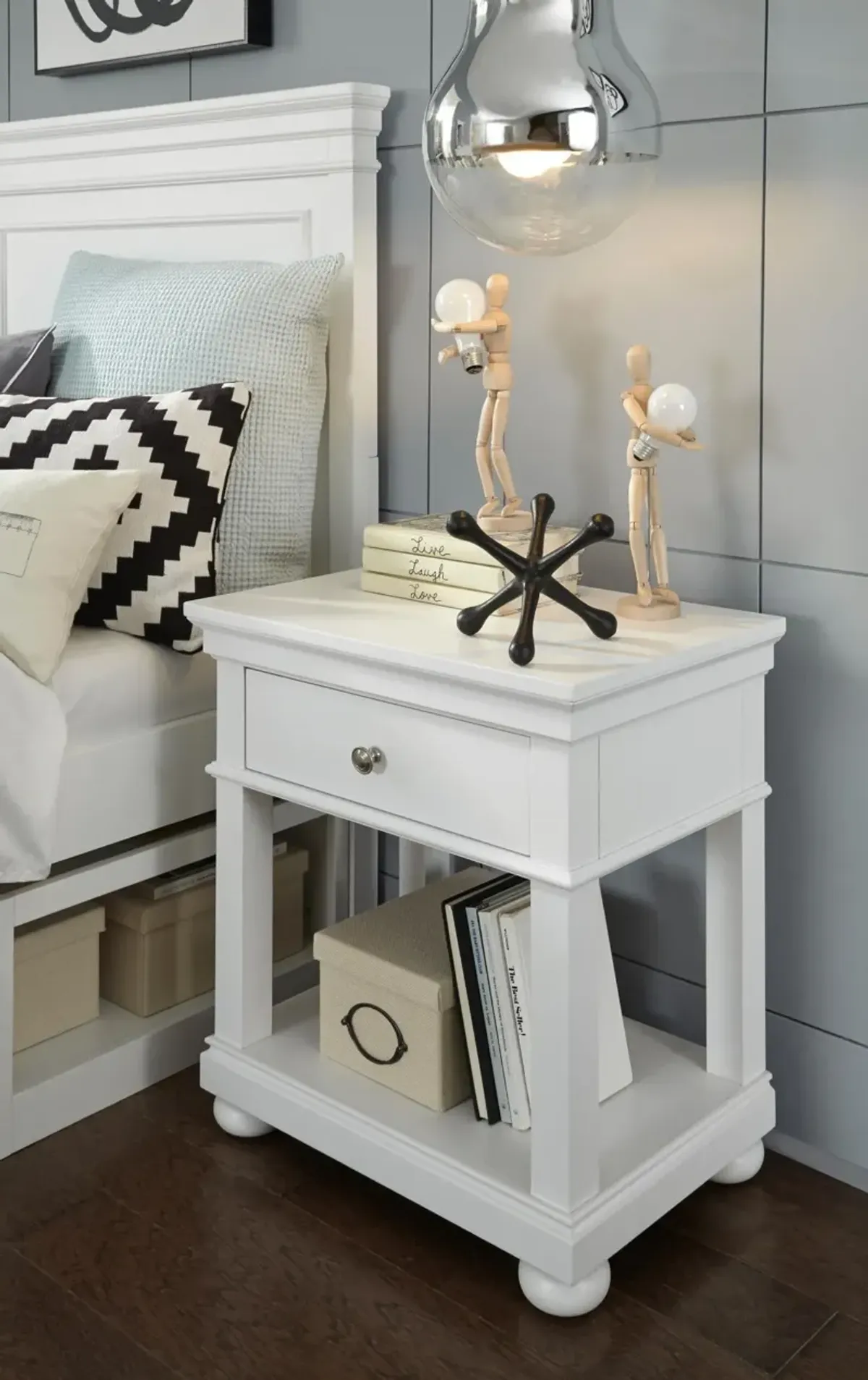 Canterbury Open Nightstand