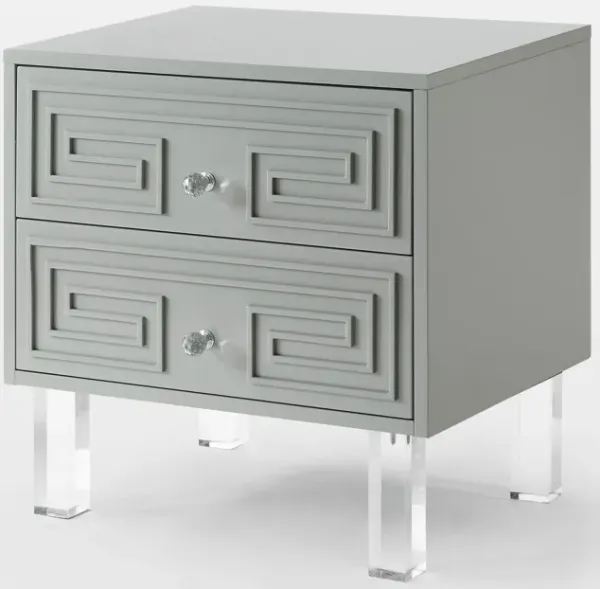 Inspired Home Clarice  Side Table/Accent Table/Nightstand