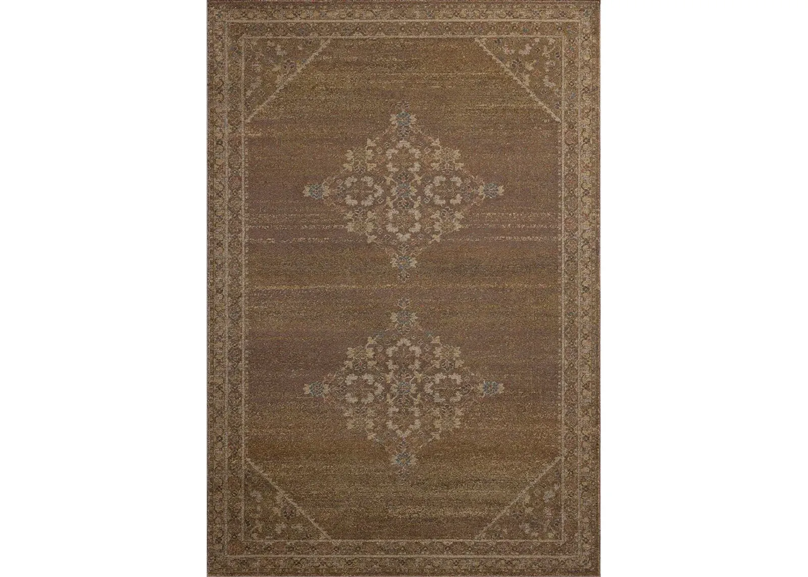 Mona Sunset/Natural 11'6" x 15'6" Area Rug by Magnolia Home by Joanna Gaines x Loloi