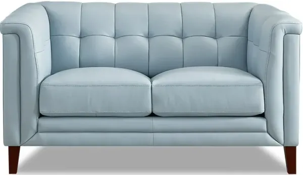 Arvo Top Grain Leather Loveseat