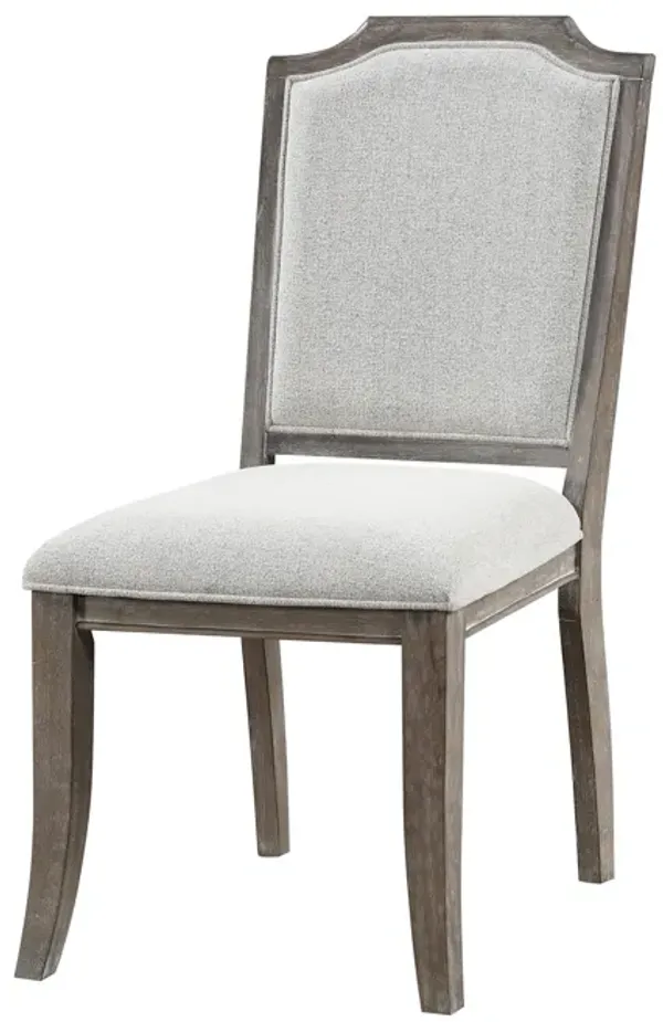 Rick 22 Inch Side Dining Chairs Set of 2, Ladder Back, Burnished Brown Rubberwood - Benzara
