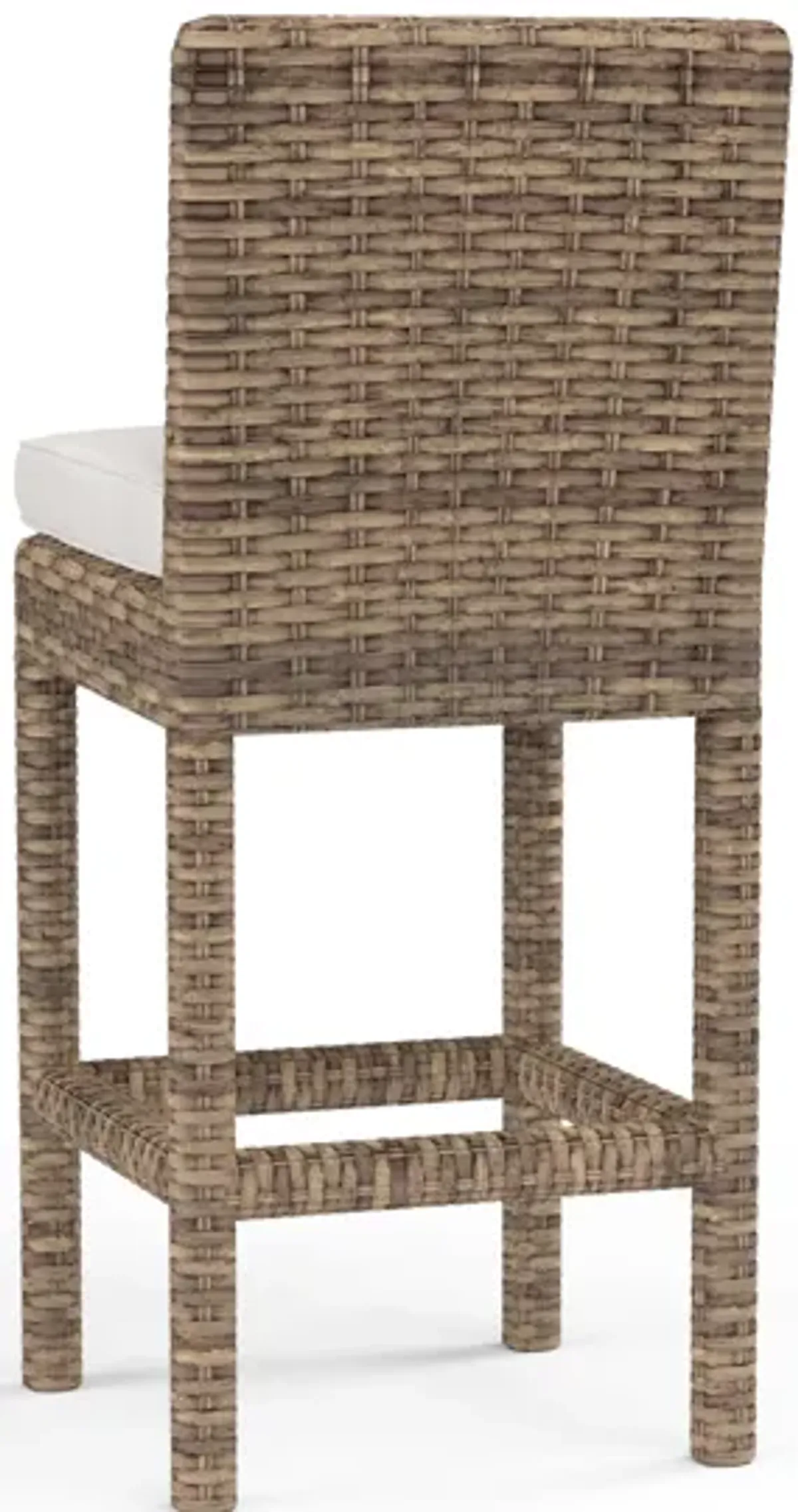 Havana Barstool in Canvas Flax w/ Self Welt