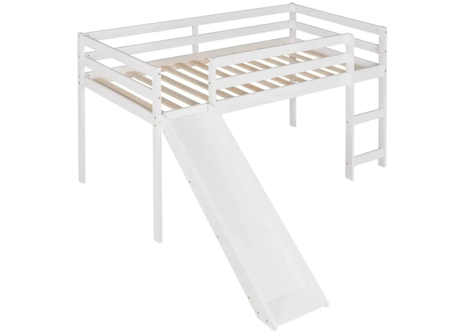 Merax Loft Bed with Slide