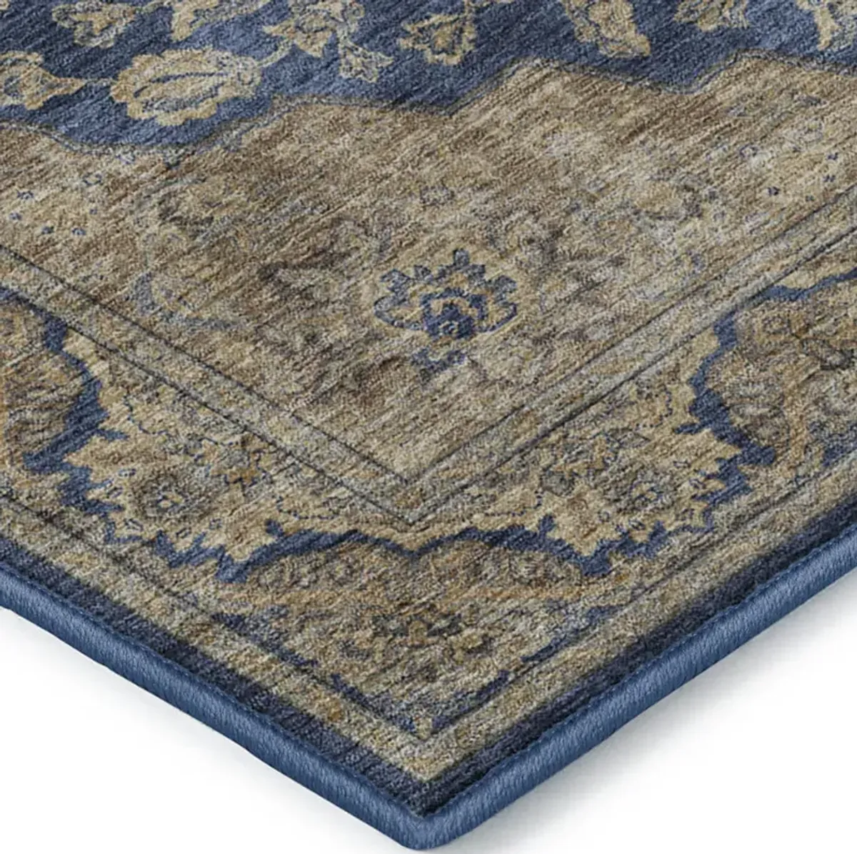 Hatay HY3 Navy 3' x 5' Rug