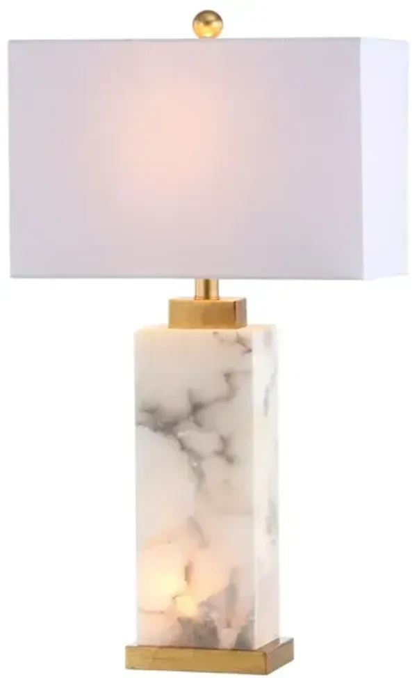 Elizabeth Alabaster LED Table Lamp