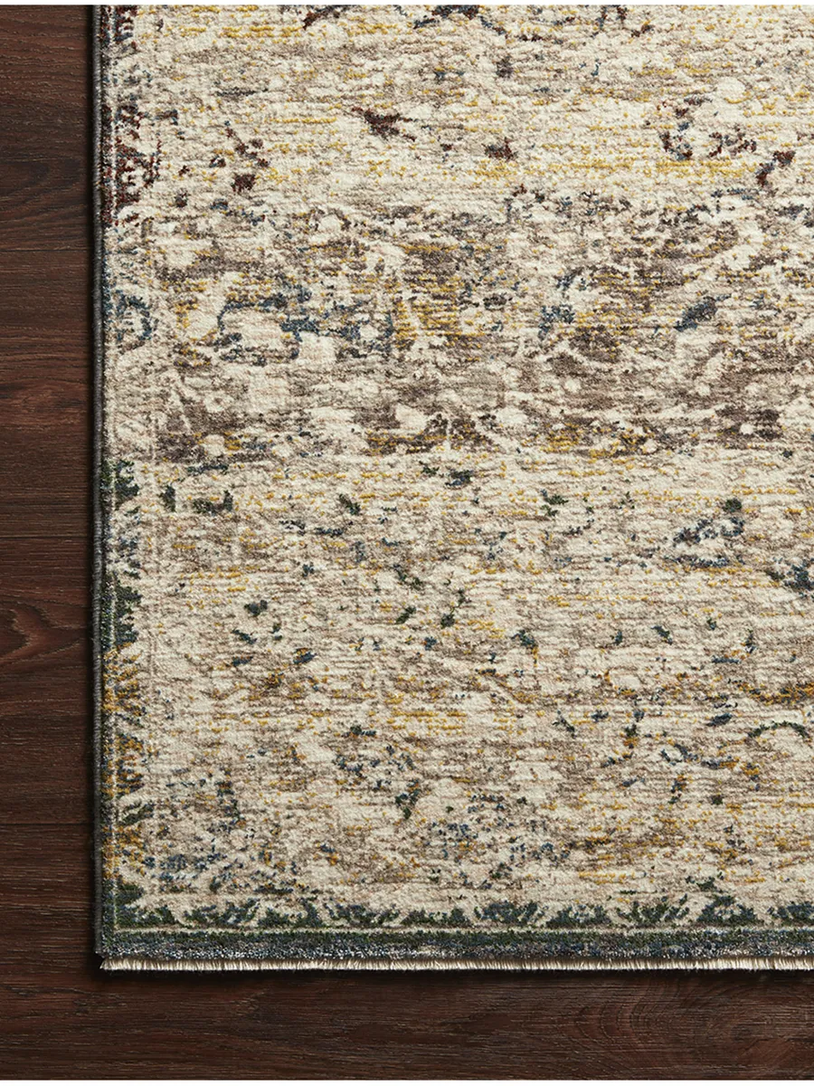 Lourdes Ivory/Multi 9'6" x 13'1" Rug