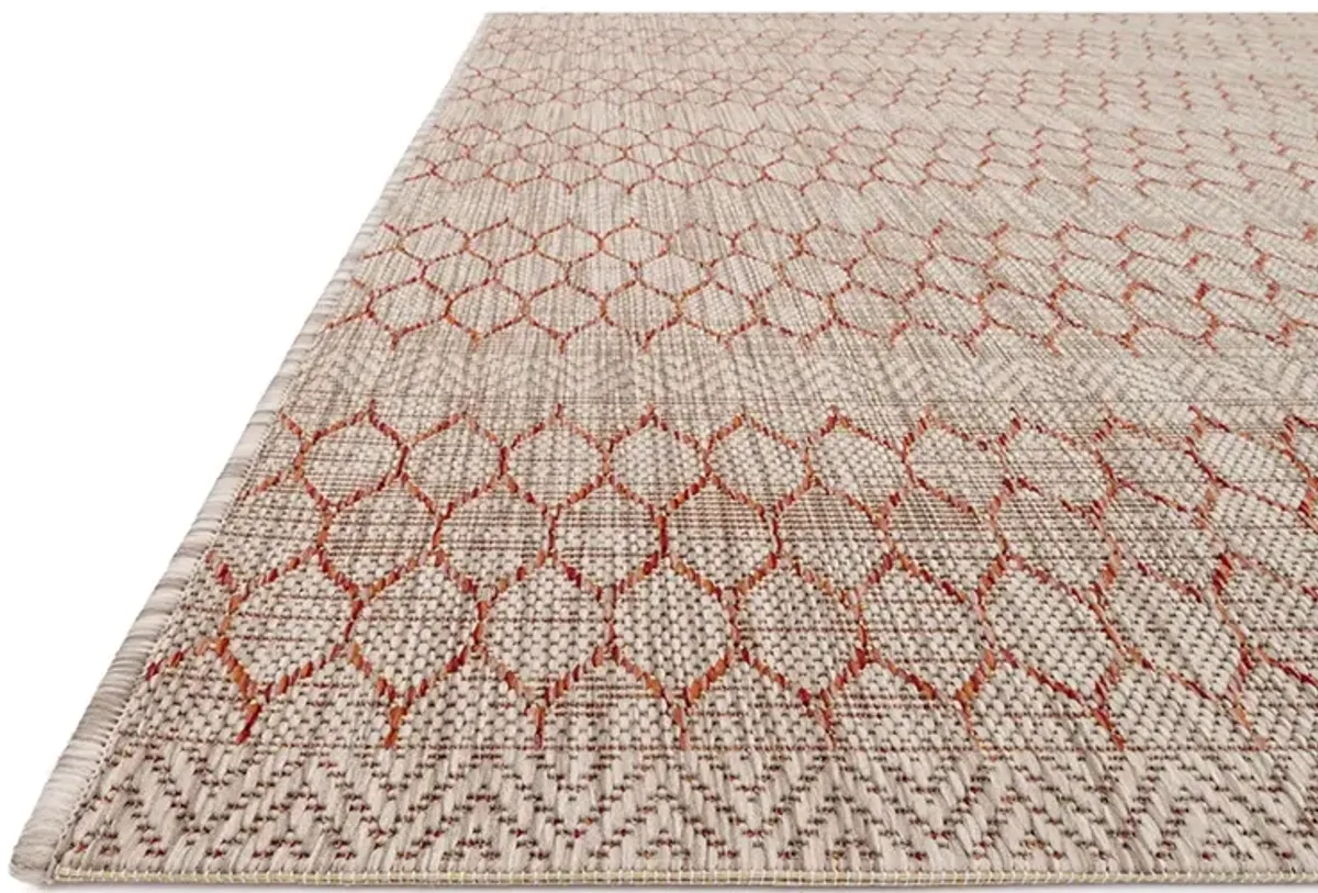 Isle Beige/Rust 9'2" x 12'1" Rug