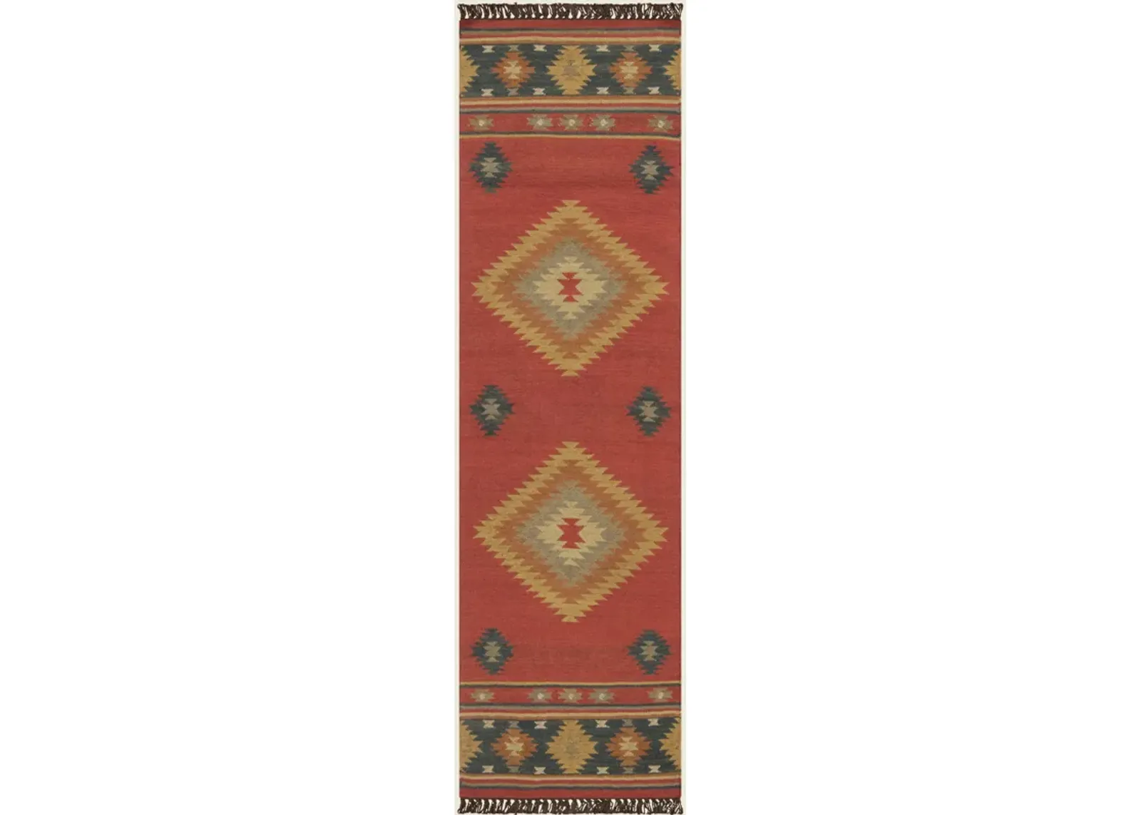 Jewel Tone JT-1033 2' x 3' Red Rug