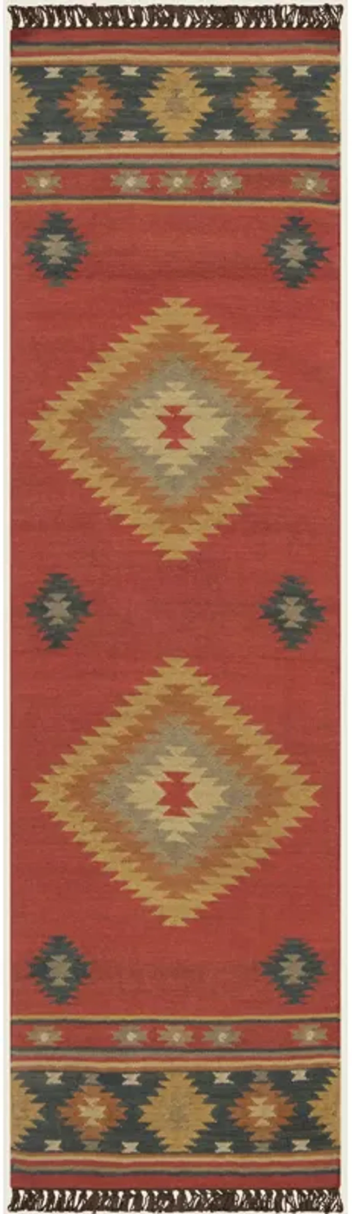 Jewel Tone JT-1033 2' x 3' Red Rug