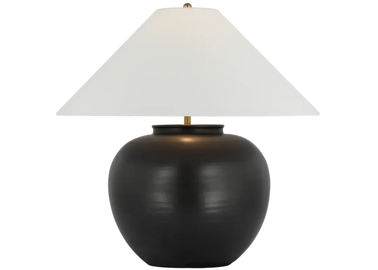 Casey Matte Black Table Lamp