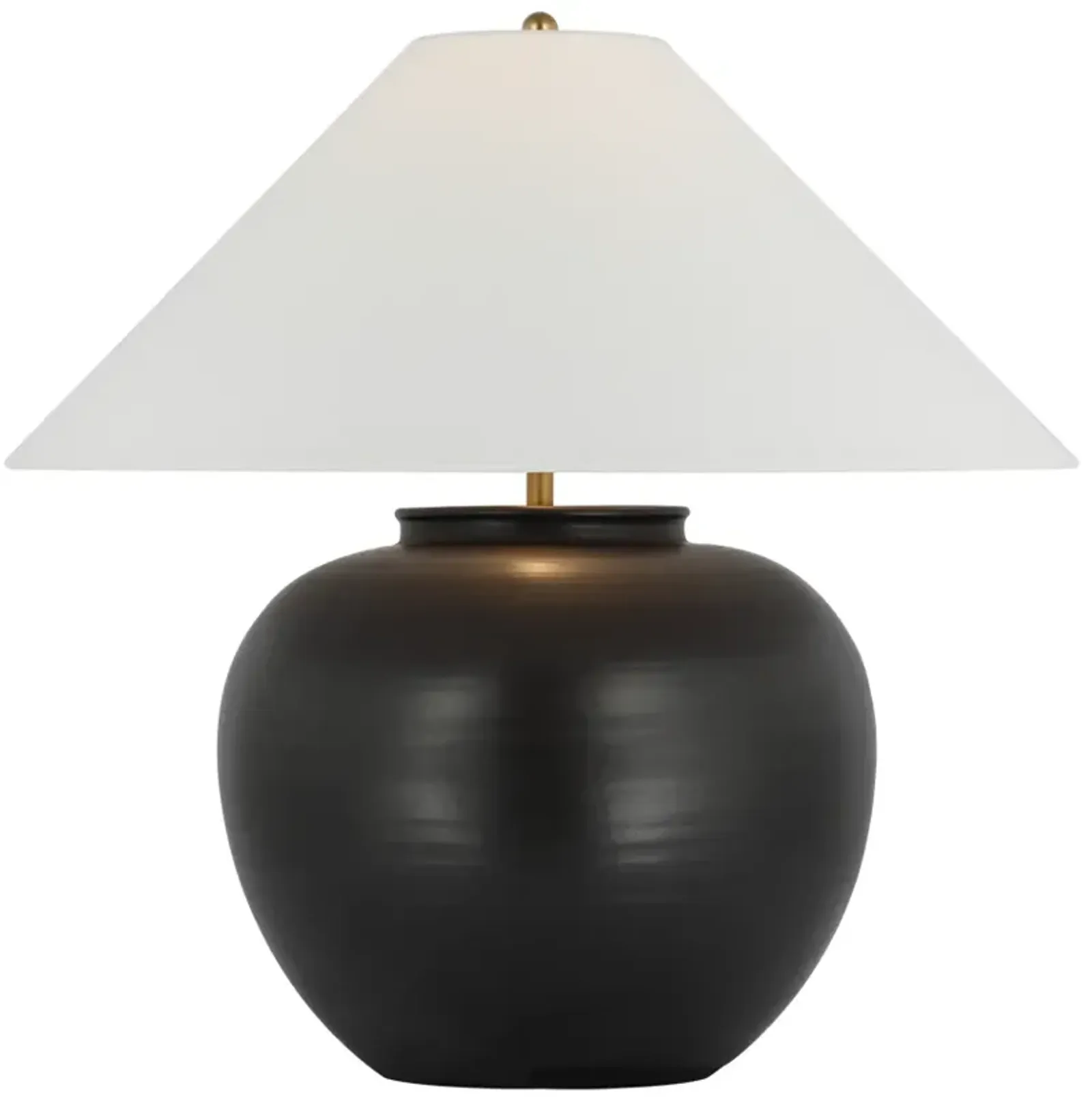 Casey Matte Black Table Lamp