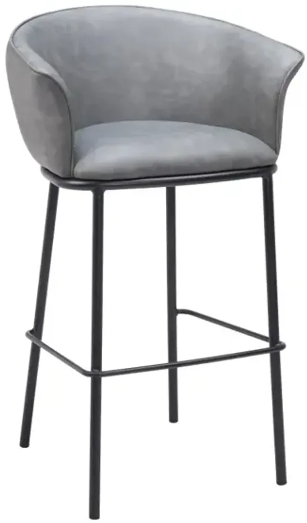 Garston Barstool Gray