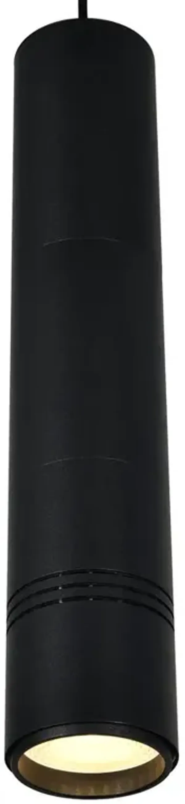 CWI Lighting Stowe LED Down Mini Pendant With Black Finish