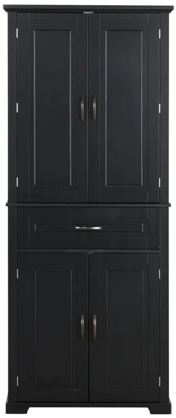 Merax Bathroom Storage Cabinet with Adjustable Shelf