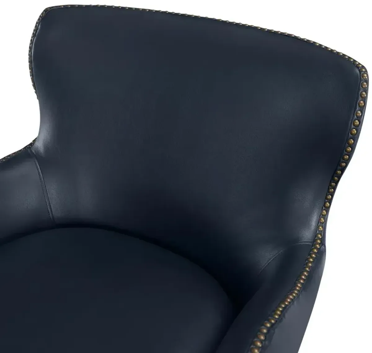 Comfort Pointe Dallas Midnight Blue High Leg Slope Arm Chair