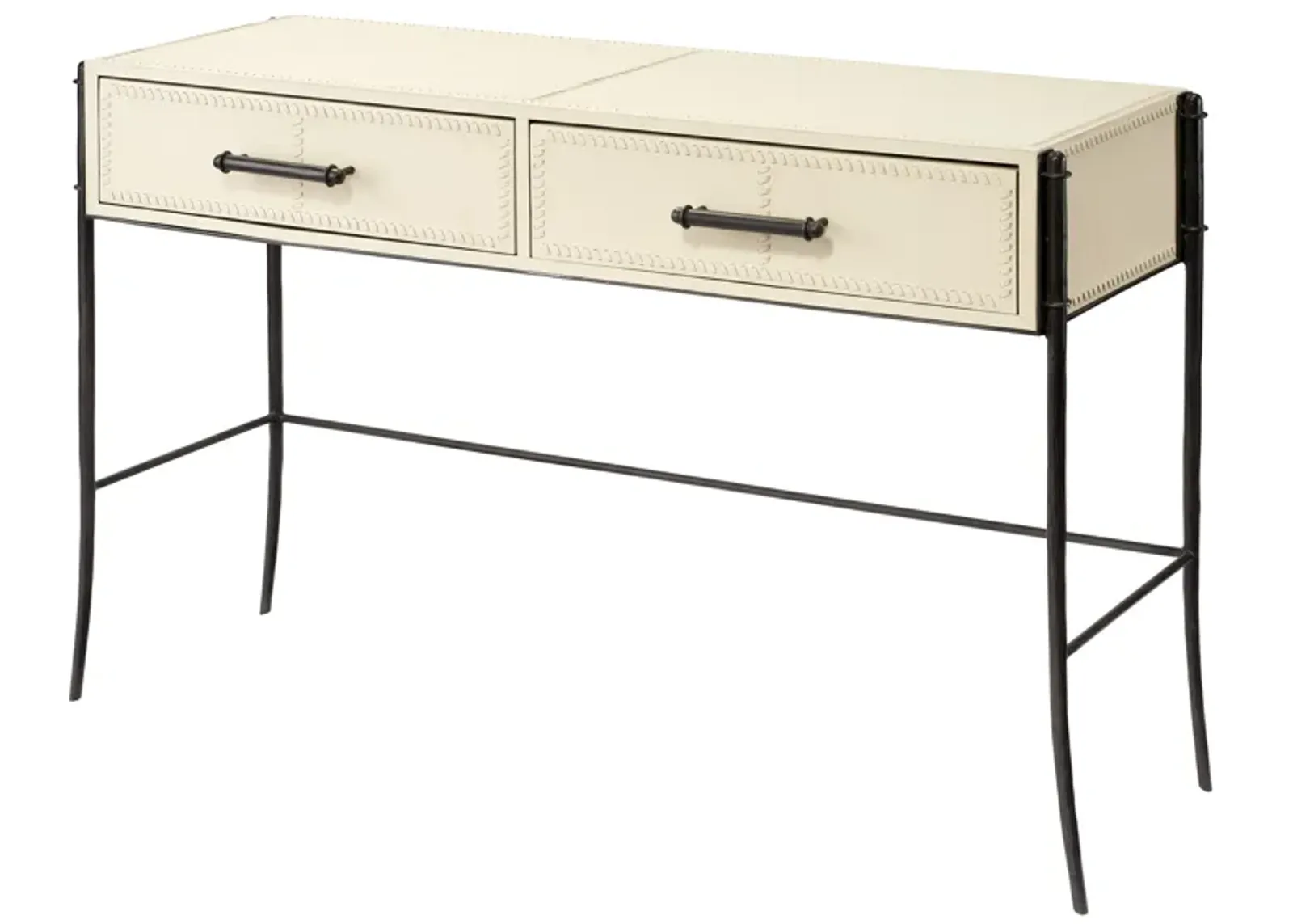 Nevado Leather Console Table