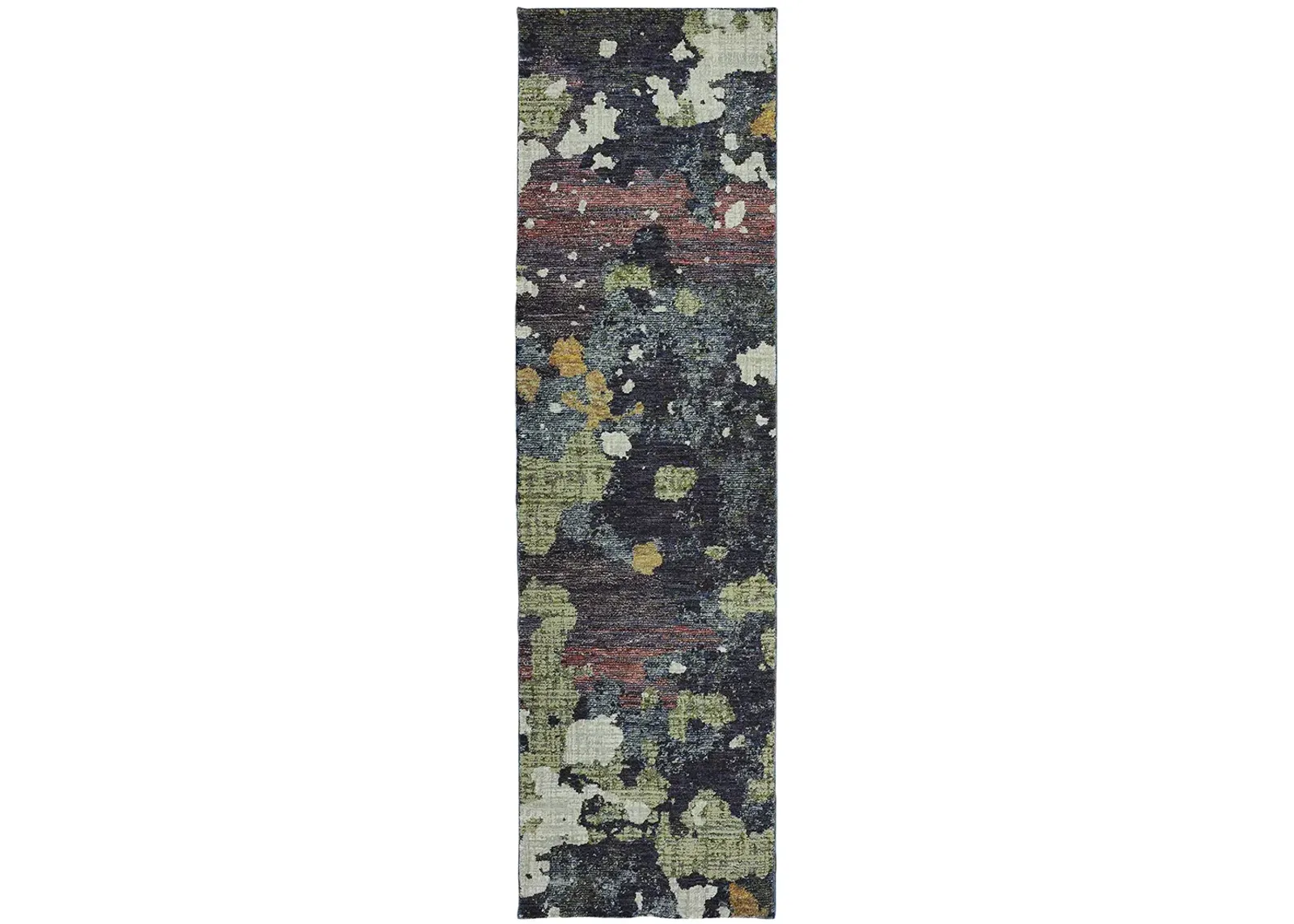 Evolution 2'3" x 8' Navy Rug