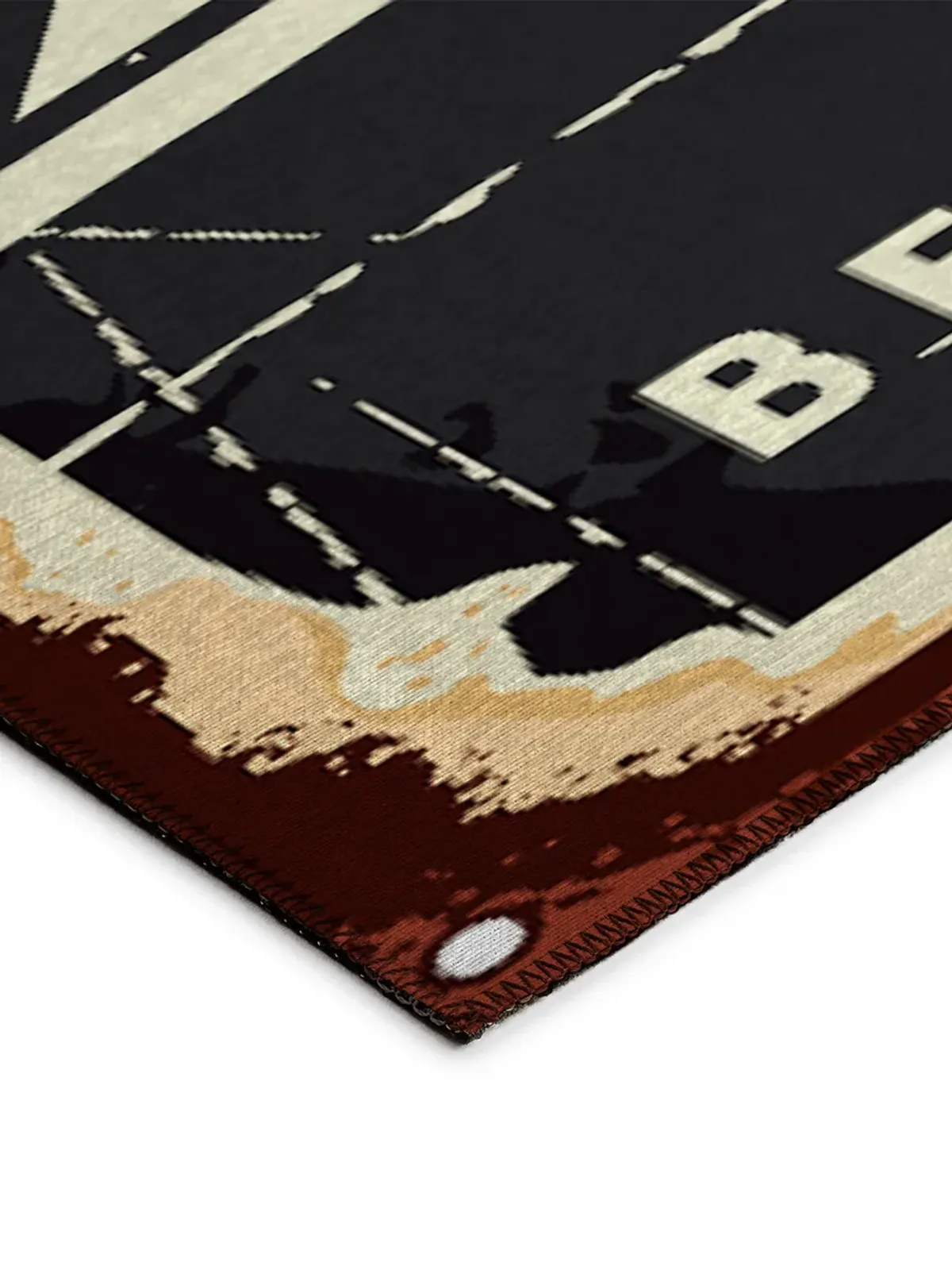 Kendall KE11 Black 2'3" x 7'6" Rug