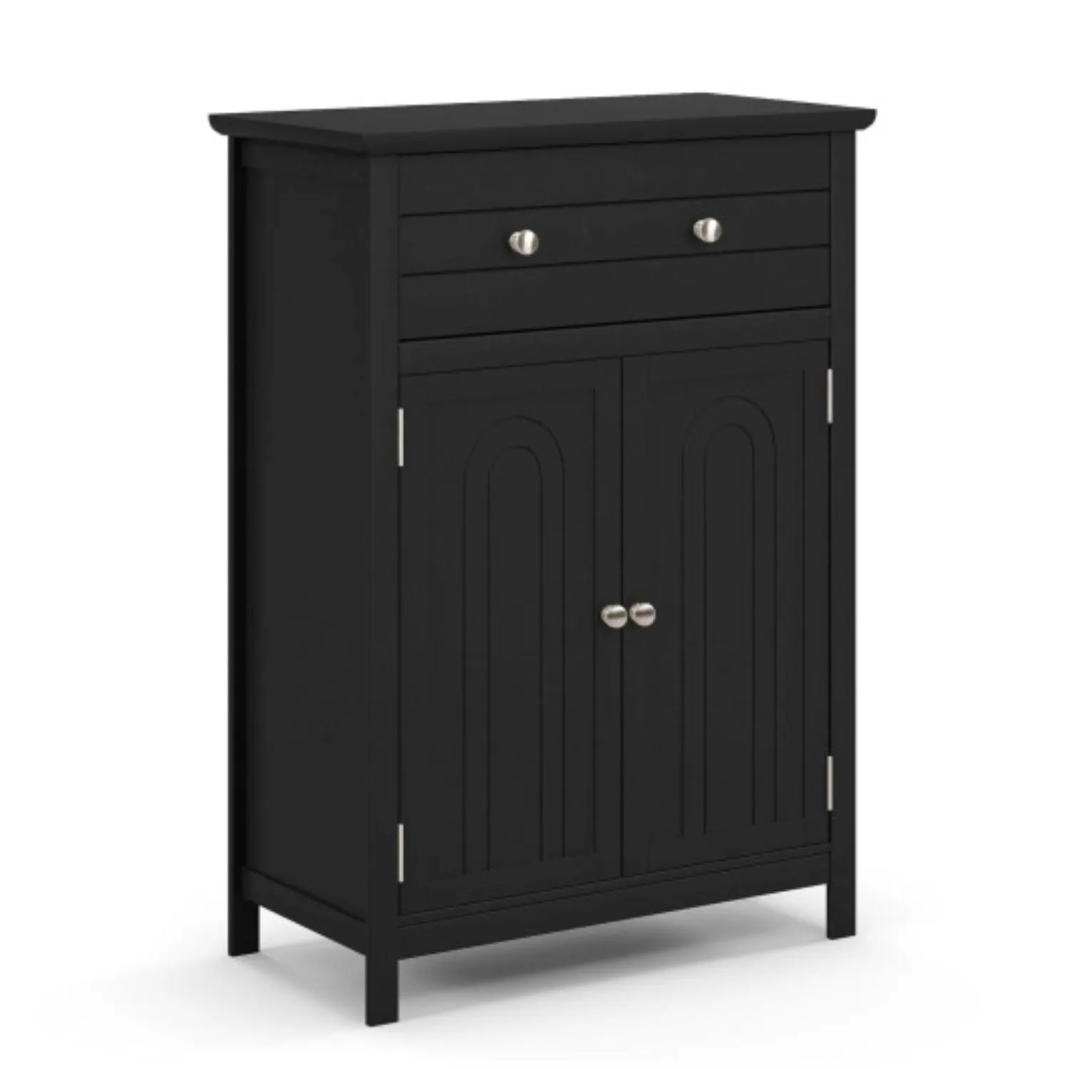 Free Standing Bathroom Storage Cabinet with Large Drawer