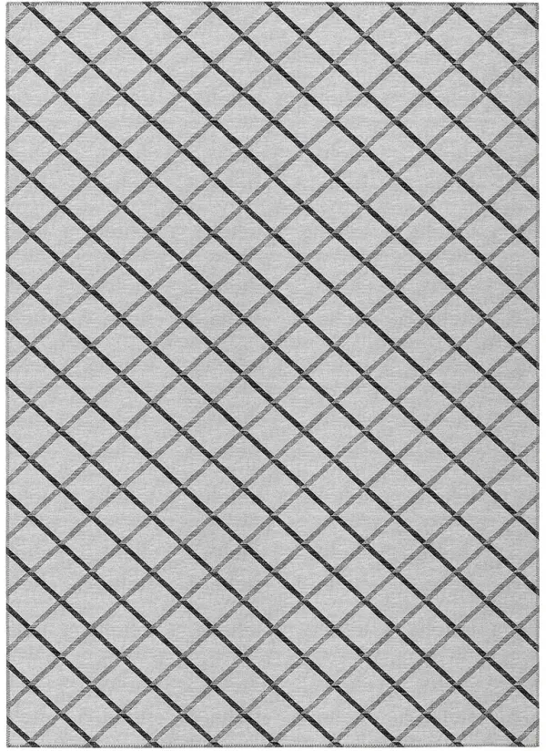 York YO1 Gray 9' x 12' Rug