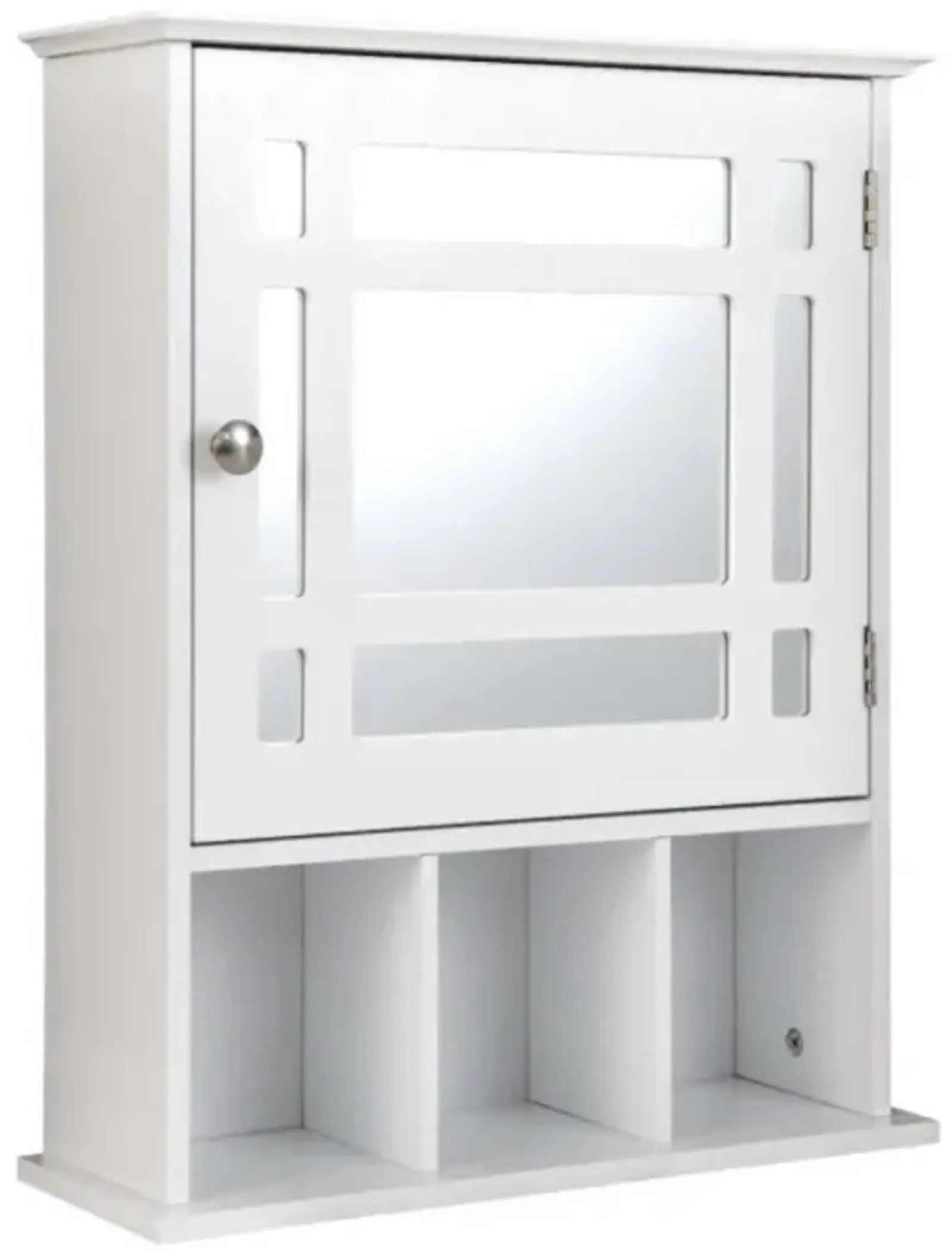 Hivvago Wall Mounted and Mirrored Bathroom Cabinet