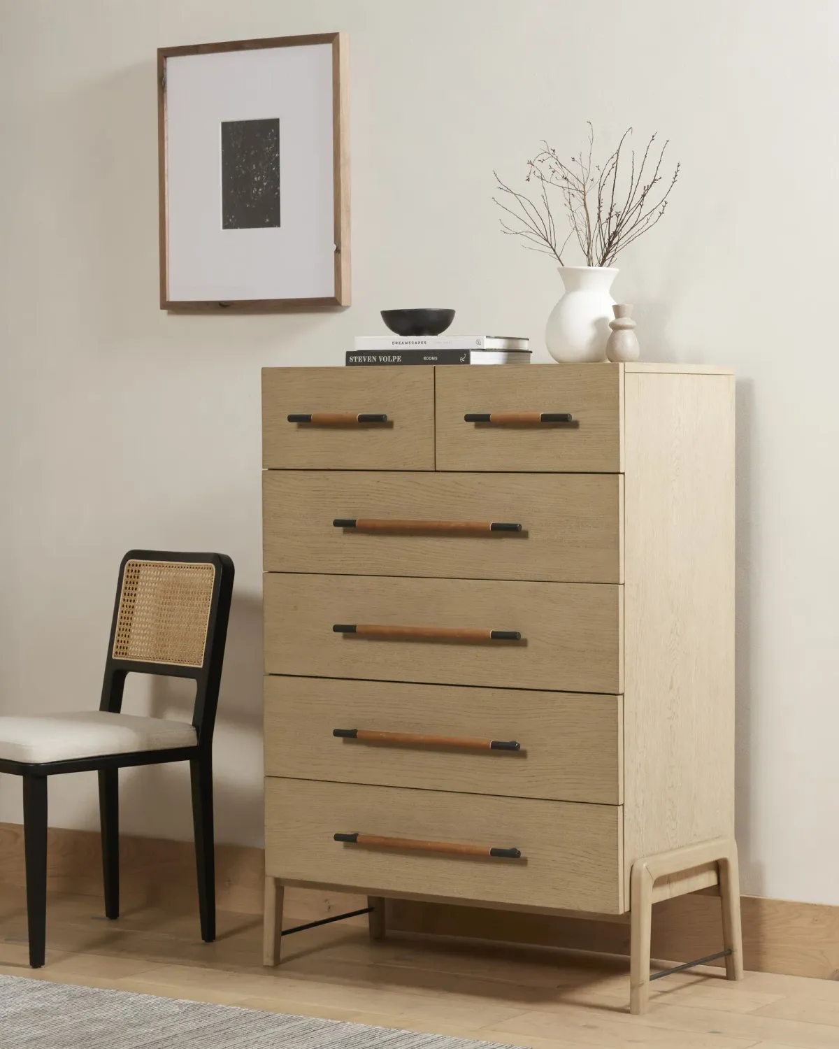 Rosedale 6 Drawer Tall Dresser