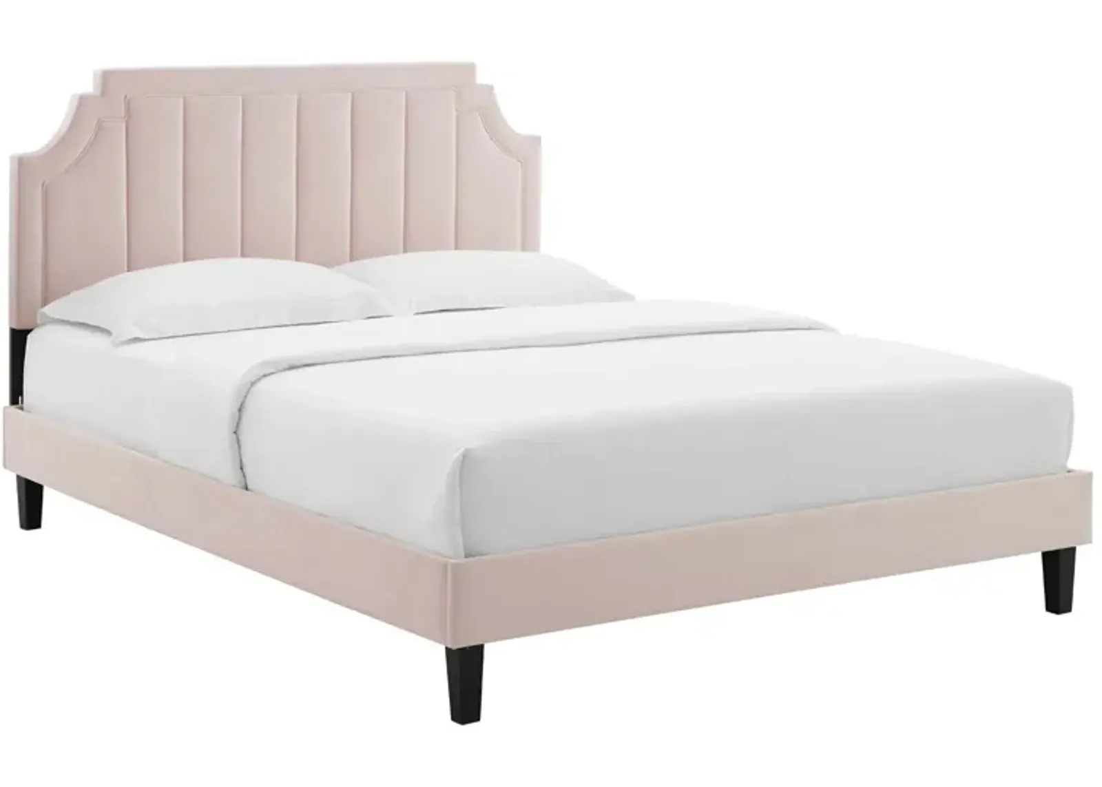 Modway - Sienna Performance Velvet Full Platform Bed