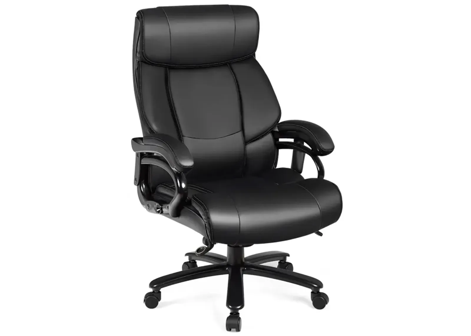 Big & Tall 400lb PU Leather Massage Office Chair