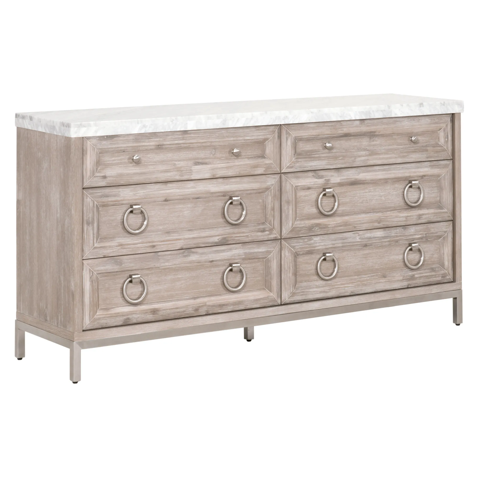 6-Drawer Double Dresser