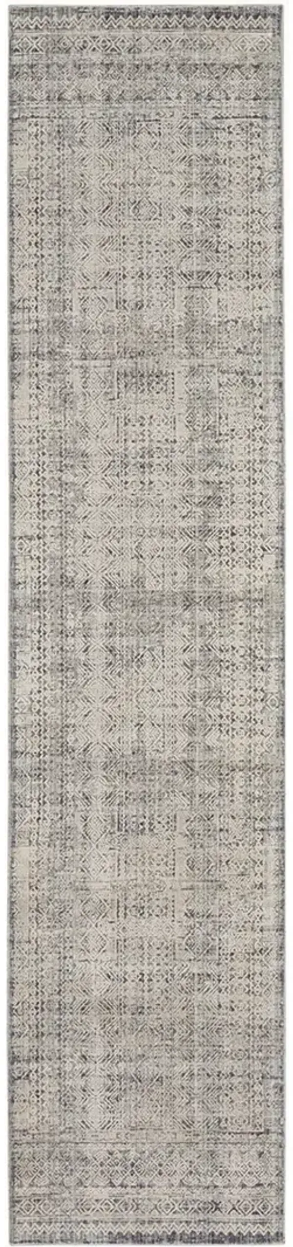 Lynx LNX06 Ivory/Blue 2'3" x 12' Rug