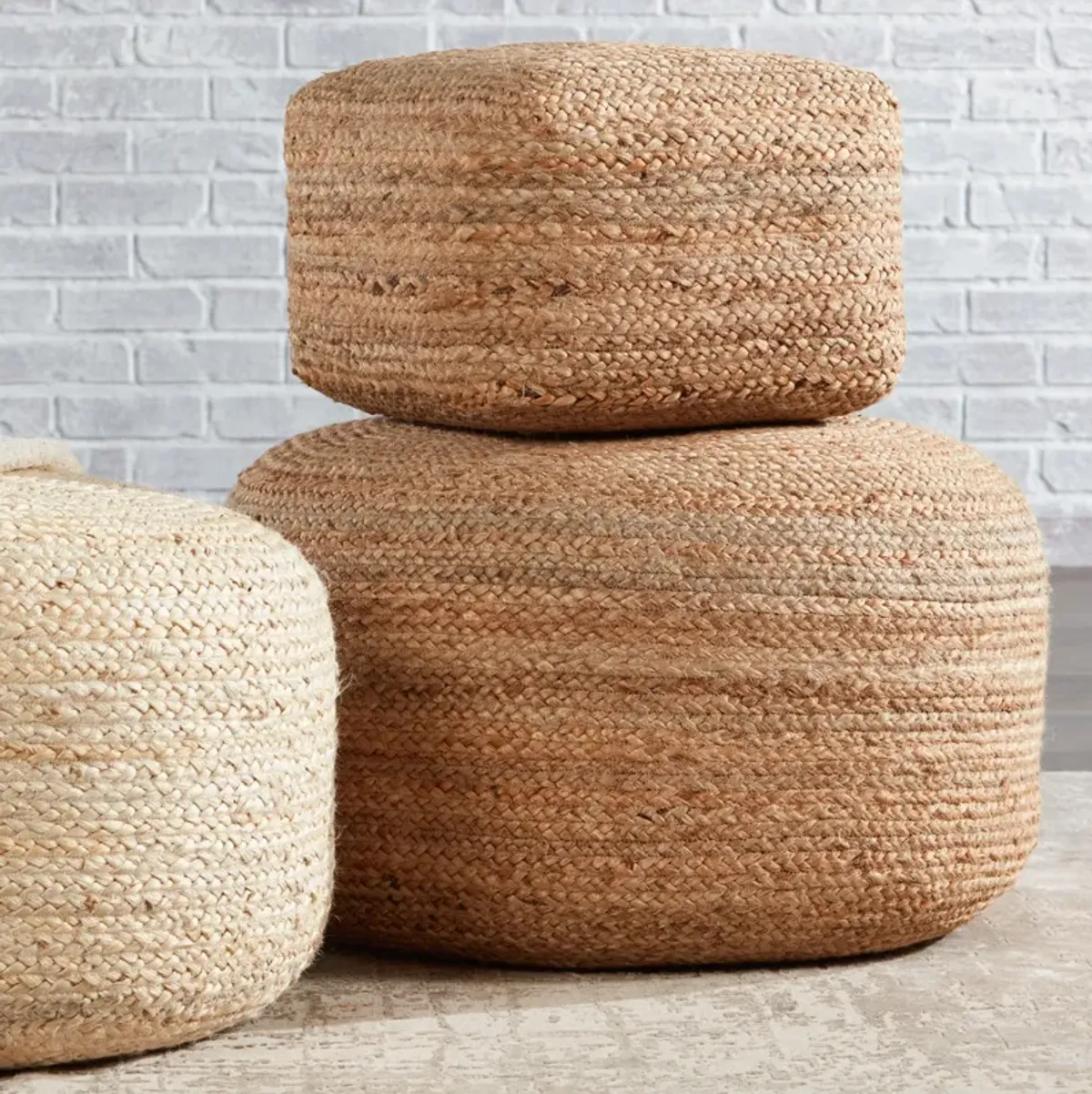 Saba Square Pouf