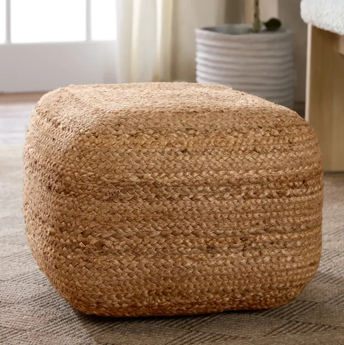 Saba Square Pouf