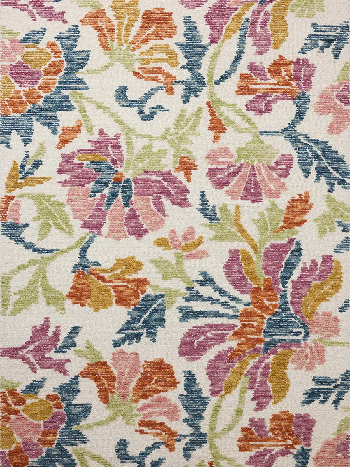 Tilly Ivory/Multi 8'6" x 11'6" Area Rug